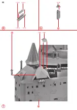 Предварительный просмотр 66 страницы Faller Bran Castle 130820 Assembly Instructions Manual