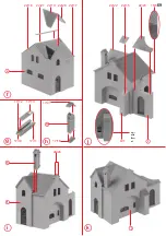 Предварительный просмотр 69 страницы Faller Bran Castle 130820 Assembly Instructions Manual