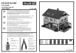 Faller Butchery/Bakery Assembly Instructions Manual предпросмотр