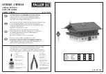 Предварительный просмотр 1 страницы Faller CHIEMGAU ALPINE CHALET Manual