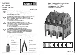 Faller DEPARTMENT STORE Instructions Manual preview