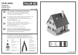 Faller DETACHED HOUSE Manual preview