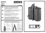 Faller Double Silo 130465/2 Assembly Instructions Manual предпросмотр