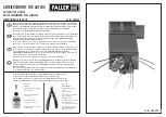 Faller DRIVE UNIT FOR ELEVATOR Instructions preview