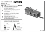 Faller ENGINE SHED WITH HOUSE Instructions Manual preview