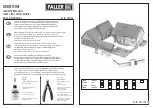 Предварительный просмотр 1 страницы Faller FARM WITH THREE AISLES Instructions Manual