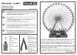 Preview for 1 page of Faller Ferris wheel Jupiter Manual