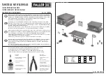 Faller Filling Station And Car Wash 130296 Assembly Instructions Manual preview