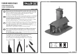 Faller Fire Brigade Engine House 131383 Assembly Instructions preview