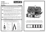 Faller FOREST SUPERINTENDENT'S OFFICE Manual предпросмотр