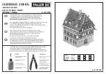 Faller FRANKEN TUDOR HOUSE Manual предпросмотр