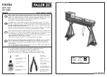 Предварительный просмотр 1 страницы Faller GANTRY CRANE Manual