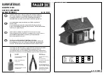 Faller Gatekeeper's House 131217 Assembly Instructions preview