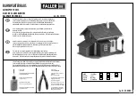 Faller GATEKEEPER'S HOUSE Quick Start Manual предпросмотр