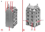 Предварительный просмотр 8 страницы Faller GOFTHESTRASSE 62 TOWN CORNER HOUSE Manual