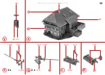 Предварительный просмотр 13 страницы Faller Half-timbered Black Forest house 232259 Assembly Instructions Manual