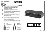 Faller IMPLEMENT SHED Manual предпросмотр