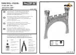 Faller Kyllburg Tunnel Portals Assembly Instructions предпросмотр