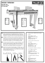 Faller LARGE GANTRY CRANE Manual preview