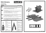 Preview for 1 page of Faller Level crossing 222174 Assembly Instructions Manual