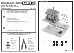 Faller Level Crossing With Signal Tower Assembly Instructions Manual preview