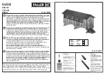 Faller Maize Silo 130531 Assembly Instructions preview