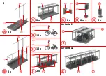 Предварительный просмотр 2 страницы Faller Modern bicycle shelter Assembly Instructions