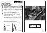 Faller MODERN BUS SHELTER WITH PLATFORM Assembly Instructions Manual предпросмотр