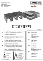 Preview for 1 page of Faller MODERN FIRE STATION Instructions Manual