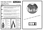 Предварительный просмотр 1 страницы Faller Platform batten luminaire Manual