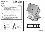 Faller POST INN 232536 Assembly Instructions preview