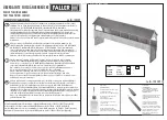 Preview for 1 page of Faller Roofed Pedestrian Bridge 120209 Assembly Instructions