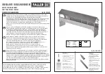 Faller ROOFED PEDESTRIAN BRIDGE Instruction Manual предпросмотр