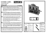 Faller SALOON SHOOTING STAND Assembly Instructions предпросмотр