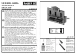 Faller SALOON SHOOTING STAND Manual предпросмотр