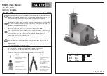 Faller SILS-MARIA CHAPEL Manual preview