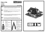 Предварительный просмотр 1 страницы Faller Small villa 293044 Assembly Instructions Manual