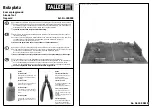 Faller Soccer playground 180550 Assembly Instructions preview