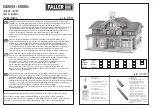 Faller Station BEINWIL Assembly Manual preview