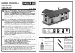 Faller Station STUGL-STULS Assembly Manual preview