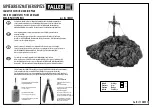 Faller Summit Cross with Mountain Peak 180547 Assembly Instructions preview