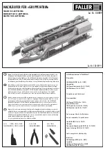 Preview for 1 page of Faller TRAILERS FOR GRIPPER TBM Manual