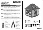 Faller Urban dwelling house Assembly Instructions Manual preview