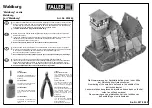 Faller Waldburg Manual preview