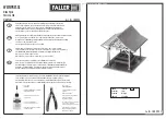 Faller WINE PRESS 180335 Assembly Instructions предпросмотр