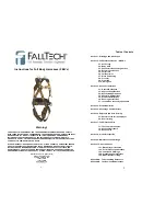 Preview for 1 page of Falltech 6015 Instructions Manual