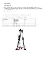 Preview for 7 page of Falltech 7275 User'S Instruction Manual For The Installation