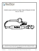 Предварительный просмотр 14 страницы Falltech CMVLL01 User Instruction Manual