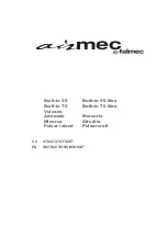 FALMEC Airmec Afrodite Instruction Booklet предпросмотр