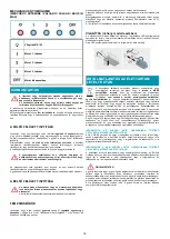 Предварительный просмотр 18 страницы FALMEC Airmec Afrodite Instruction Booklet